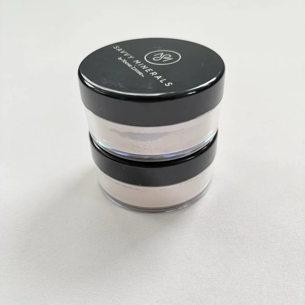 (2) Young Living Savvy Minerals Diamond Dust Veil Setting Powder New Sealed